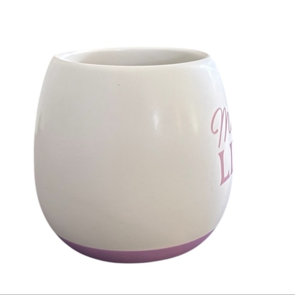 Brightstar | “Mom Life” Coffee Mug | White & Purple 10oz - Picture 3 of 5